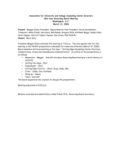 Collaborations, Crises and Cantankerous