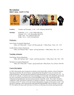 Revolution - History Cornell