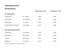 donnybrook room - hampton hotel Dublin