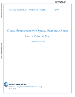 Special Economic Zones