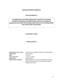 review protocol template - World Health Organization