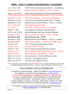 kmhc &ndash; 2016-17 legislative/advocacy calendar