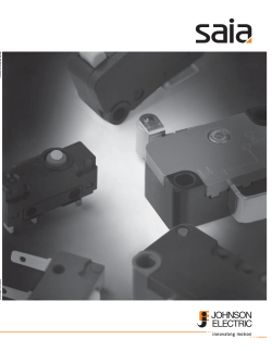 SAIA Switch Catalog - Contact Evolution SA