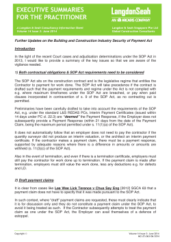 Executive Summaries for the Practitioner