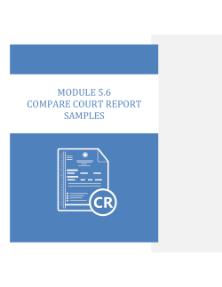 module 5.6 compare court report samples - b