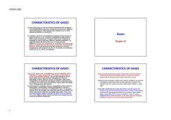 1 Gases Chapter 10 CHEMA1301 2014 shorted