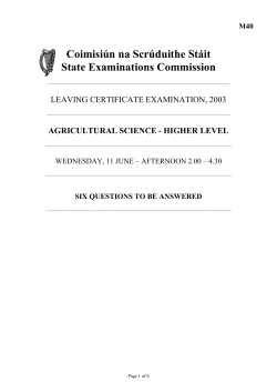 Coimisiún na Scrúduithe Stáit State Examinations Commission
