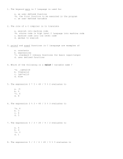 list of all of the questions