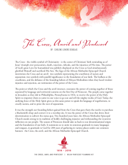 The Cross, Anvil and Pentecost