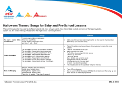 Halloween Themed Intermediate Lesson