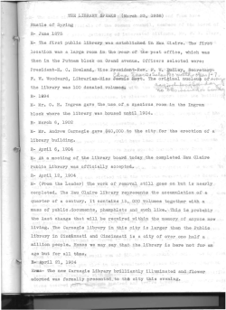 March 23, 1938 - LE Phillips Memorial Public Library