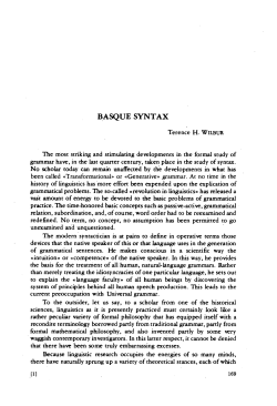 basque syntax - Euskaltzaindia