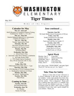 Tiger Times - Washington - Kennewick School District