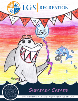 Summer Camps - LGS Recreation