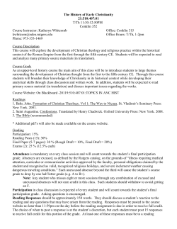 Monday, June 28: Introduction and Ptolemies