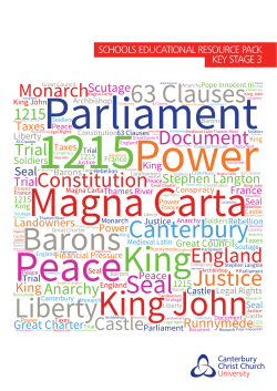 - The Magna Carta Project