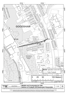 0 50 100 25 Meters - Lancashire County Council