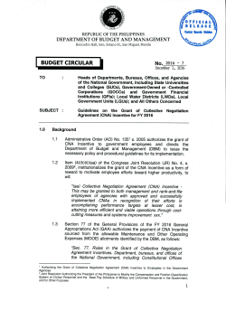 Budget Circular 2016-7