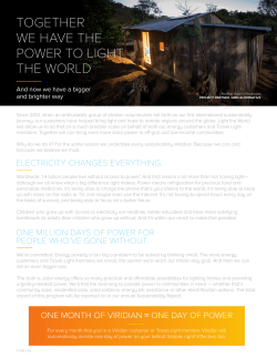 Learn More - Viridian Energy