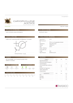 Caryophyllene Acetate