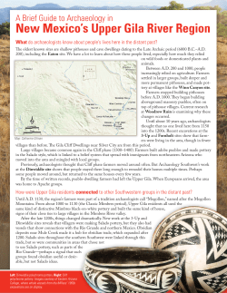 New Mexico`s Upper Gila River Region