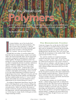 Polymer Science and Engineering