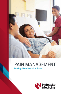 pain management - Nebraska Medicine