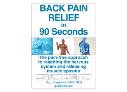 The pain-free approach to resetting the nervous system and