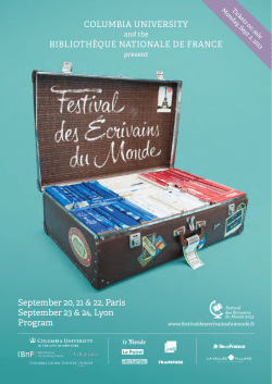 English - Columbia Global Centers