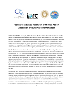 Pacific Ocean Survey Northwest of Midway Atoll in Expectation of