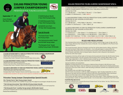 50000 princeton young jumper championships