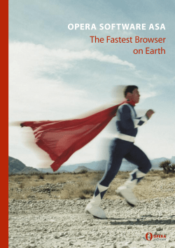 The Fastest Browser On Earth