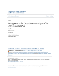 - CUNY Academic Works