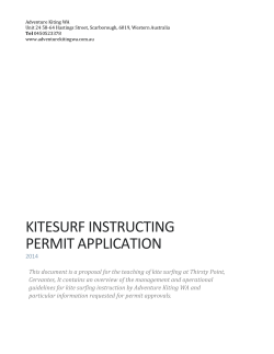 Kite Surfing Instructing Planning Consent