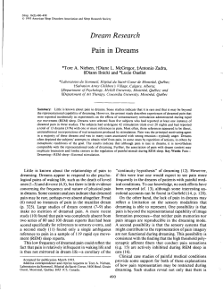 Drean`1 Research Pain