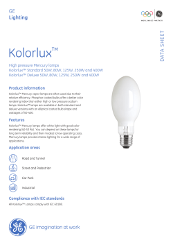 Kolorlux&trade; Lamps
