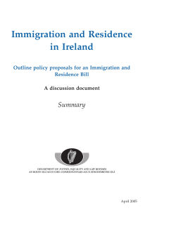Immigration and Residence in Ireland