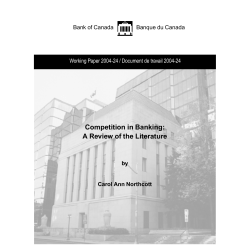 Competition in Banking: A Review of the Literature