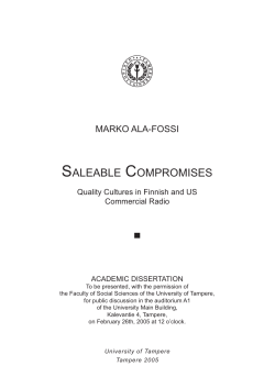 SALEABLE COMPROMISES