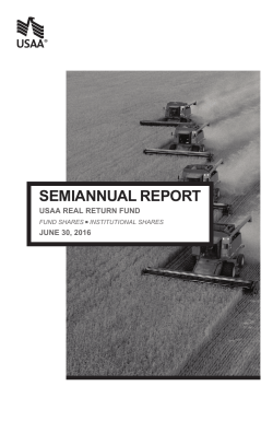 semiannual report