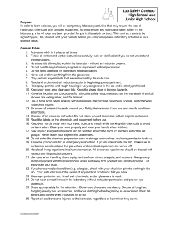 Safety Contract - Brookesmith ISD