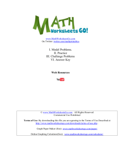 Multiplying and Dividing Monomials