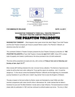 the phantom tollbooth