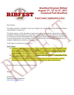 Food Vendor Application