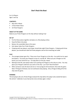 Don`t Rock the Boat - University Games UK