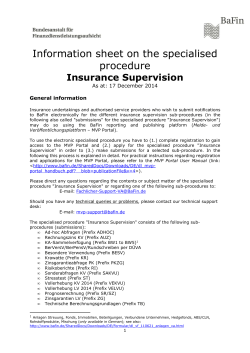 Insurance Supervision