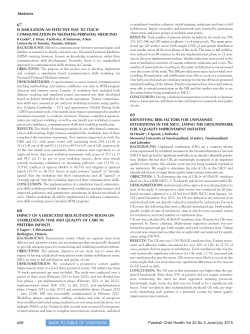 Paediatr Child Health Vol 20 No 5 June/July 2015 e58 BACK TO