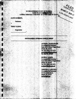 se wage - Florida Supreme Court