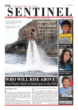 Sentinel 19 February 2015 - South Atlantic Media Services