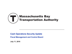 Cash Operations Security Update